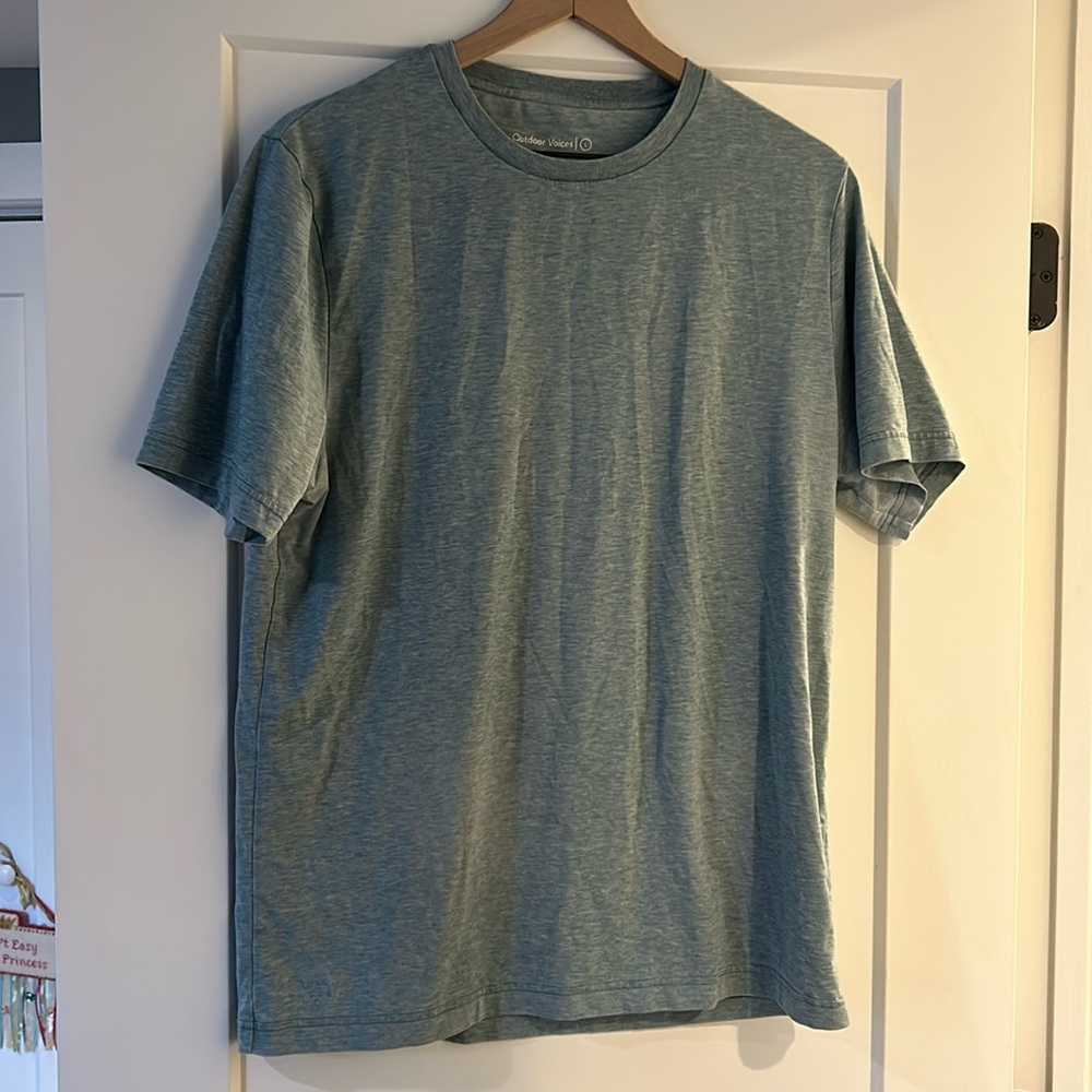 Outdoor Voices CloudKnit Shortsleeve | Size: L | Green